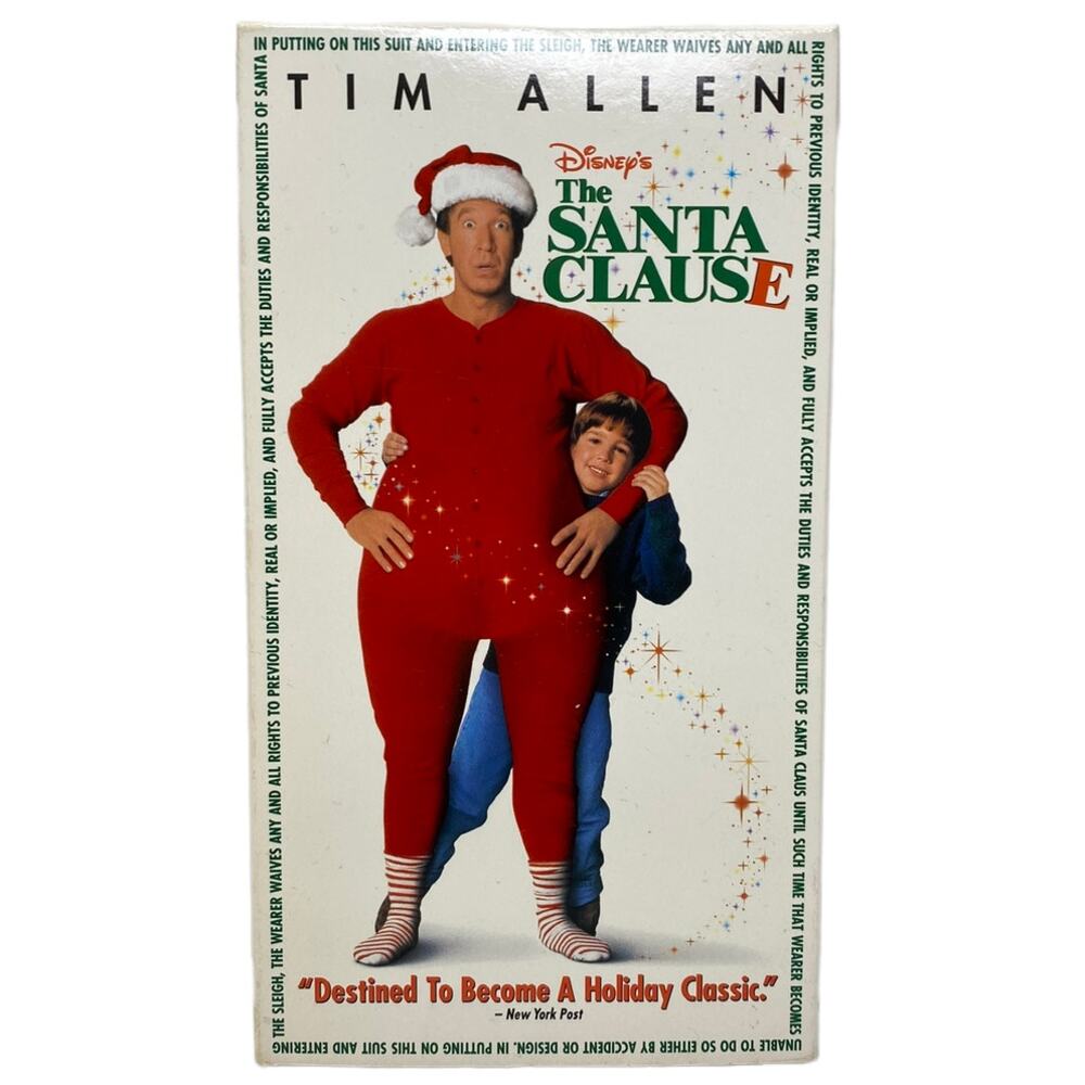 Walt Disney The Santa Clause VHS